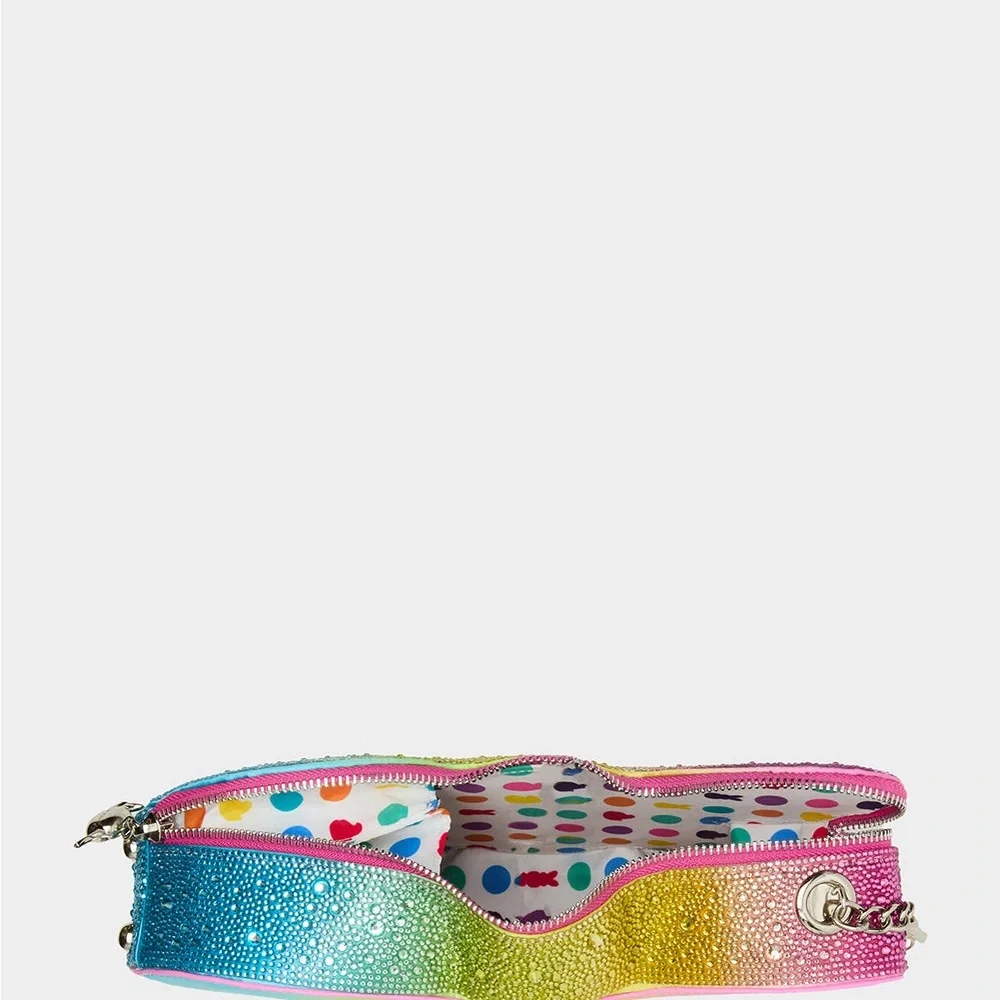 PEEPS® RHINESTONE BUNNY CROSSBODY RAINBOW - Picture 6 of 9